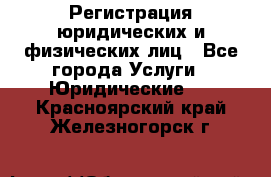 Регистрация юридических и физических лиц - Все города Услуги » Юридические   . Красноярский край,Железногорск г.